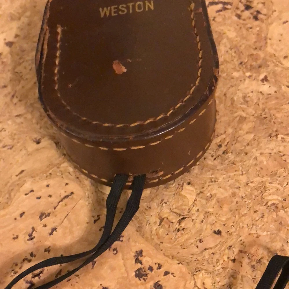⬇️⬇️Vintage Weston Master IV light meter